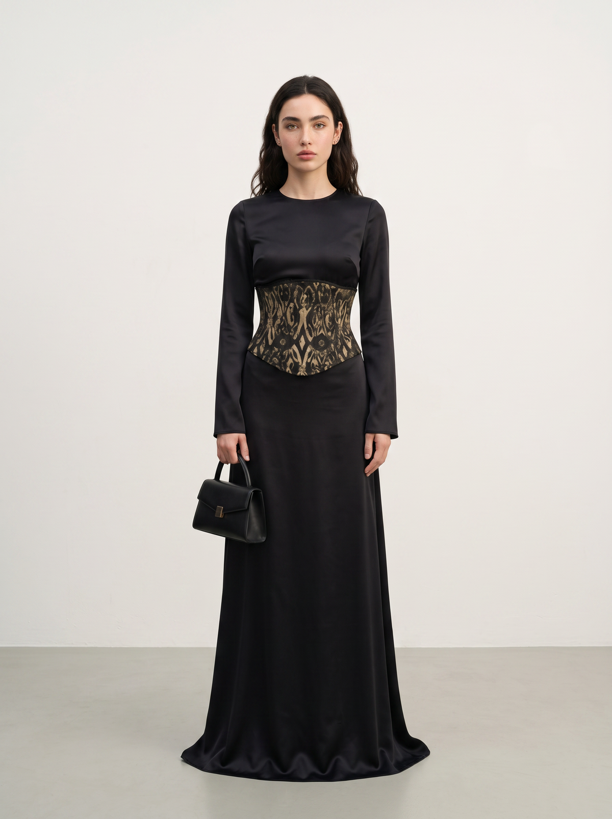 Marvorid Reversible Ikat Corset Belt