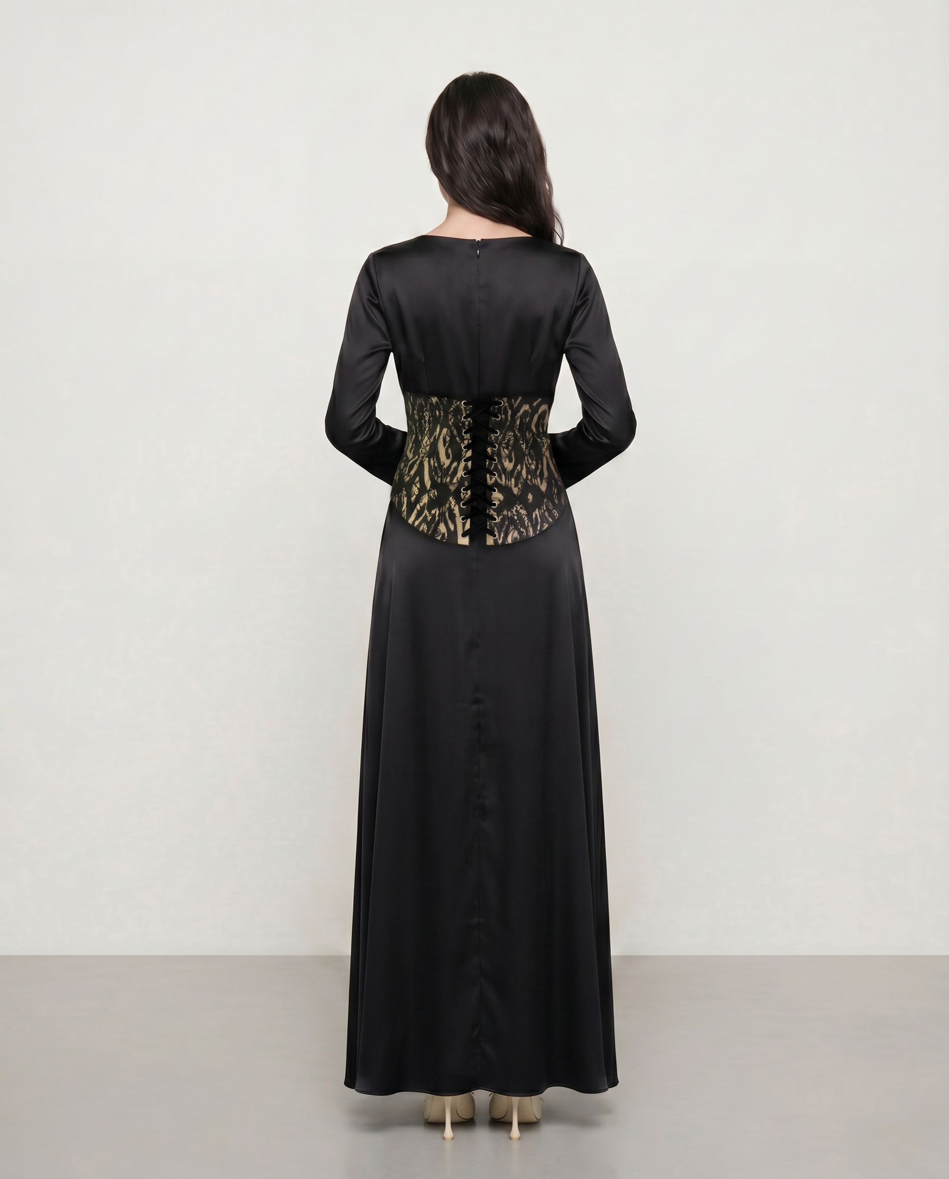 Marvorid Reversible Ikat Corset Belt